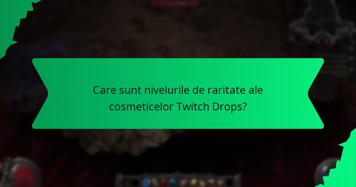 Ce opțiuni de culoare sunt disponibile pentru cosmeticele Twitch Drops?