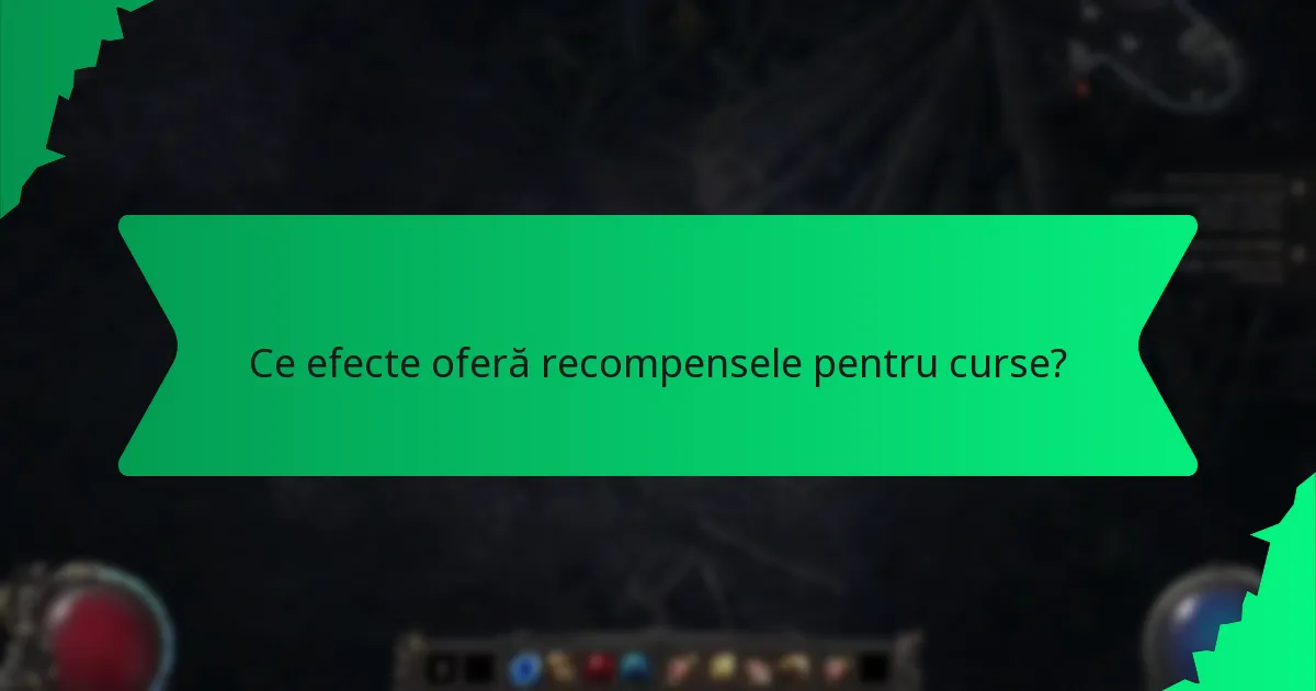 Ce culori sunt asociate cu recompensele pentru curse?