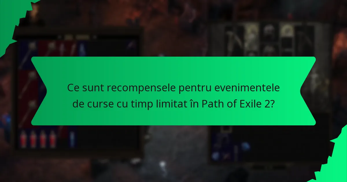 Ce efecte oferă recompensele din evenimentele de curse?